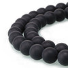 Handmade Turquoise & Matte Black, faceted Onyx Gemstone beaded bracelet