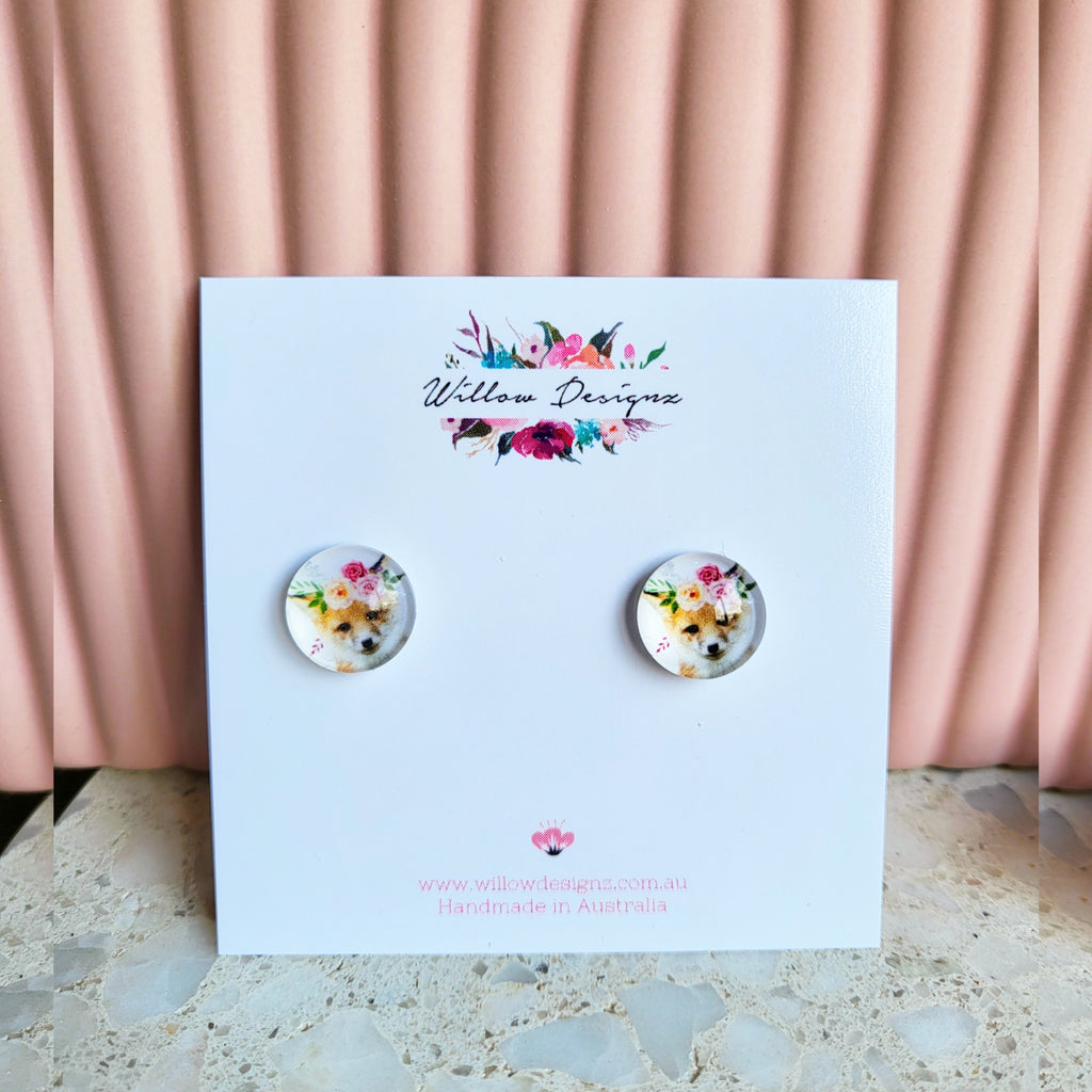 Cute and Unique 12mm Children's Animal Stud Earrings