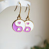 Teens and Kids Ying and Yang Earrings