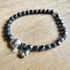 Black Onyx & Hermatite bracelet