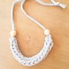 Handmade T-shirt Yarn Necklace