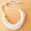 Handmade T-shirt Yarn Necklace