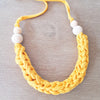 Handmade T-shirt Yarn Necklace