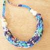 Handmade T-shirt Yarn Necklace