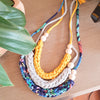 Handmade T-shirt Yarn Necklace